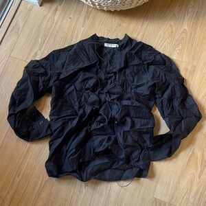CULTNAKED Black Long Sleeve Top